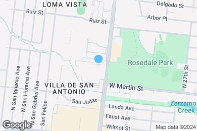 Map image of the property - Loma Vista Lofts