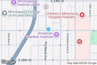 Map image of the property - 2601 Portland Ave