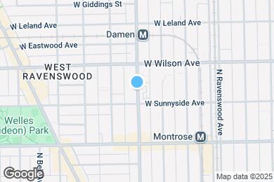 Map image of the property - 4520 N Damen Ave