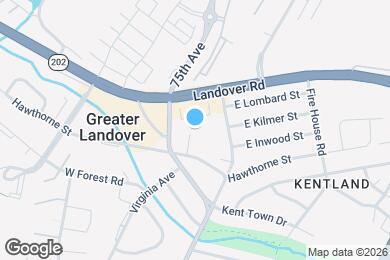 Map image of the property - 6900 Hawthorne St