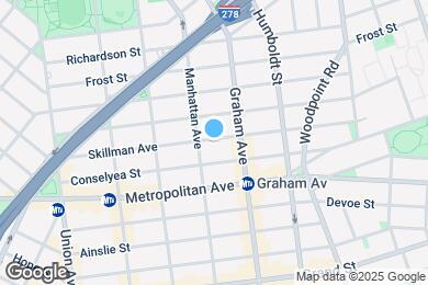Map image of the property - 138 Skillman Ave