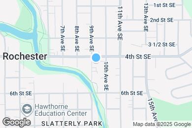 Map image of the property - 414 9th Ave SE