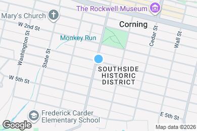 Map image of the property - 208 Walnut St