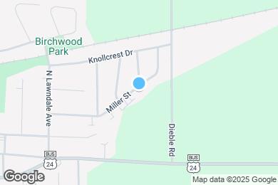 Map image of the property - 1208 Miller St