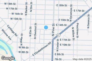 Map image of the property - Windsor Crossing Apartments