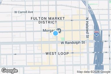 Map image of the property - 164 N Morgan St