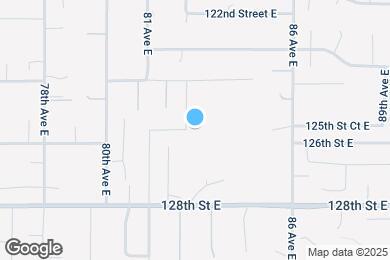Map image of the property - 12445 83rd Ave E