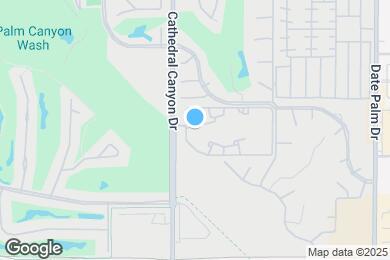 Map image of the property - 35200 Cathedral Canyon Dr