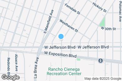 Map image of the property - 3005 S Rimpau Blvd