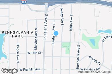 Map image of the property - 1463 Kentucky Ave S