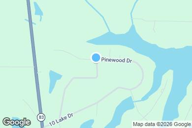 Map image of the property - 699 Pinewood Dr