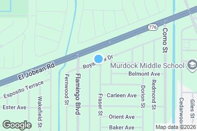 Map image of the property - 2015 Fraser St