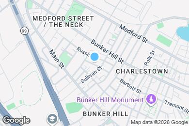 Map image of the property - 105 Bartlett St