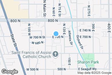 Map image of the property - 64 E 700 N