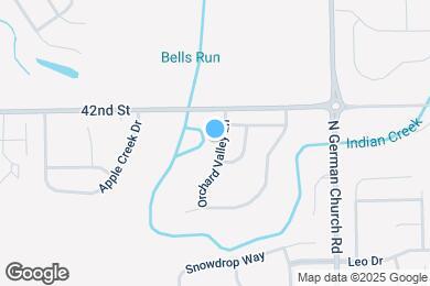 Map image of the property - 4124 Orchard Valley Ln