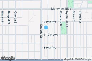 Map image of the property - 1725 Quince St