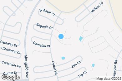 Map image of the property - 231 Begonia Ln