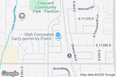 Map image of the property - 11246 Glen Croft Ln