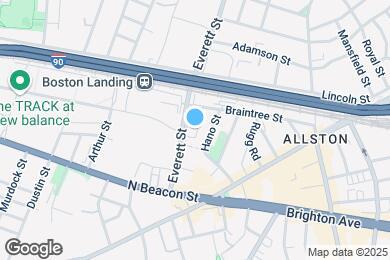 Map image of the property - 33 Blaine St