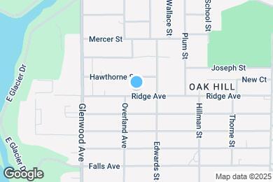 Map image of the property - 928 Ridge Ave