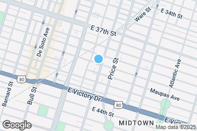 Map image of the property - 2401 Habersham St