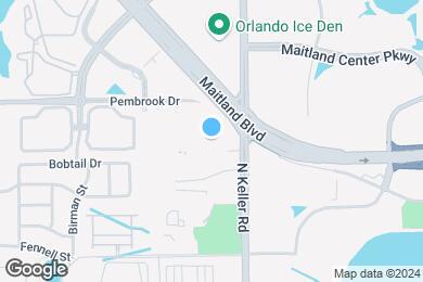 Map image of the property - Furnished Studio - Orlando