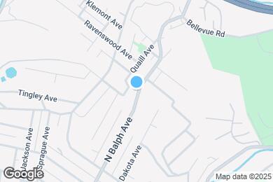 Map image of the property - 299 N Balph Ave