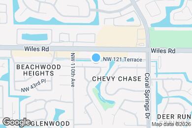 Map image of the property - 10851 NW 45th St