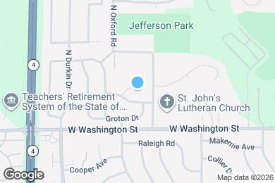 Map image of the property - 19 Eton Ct