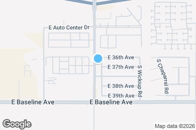 Map image of the property - 3652 S Descanso Rd