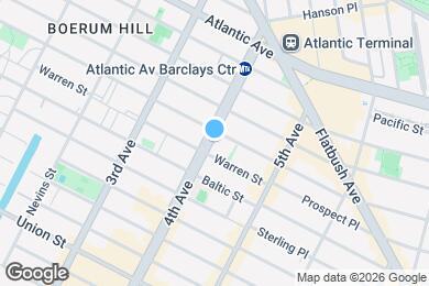 Map image of the property - The Solace – A New Development in Park Slope Brooklyn