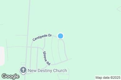 Map image of the property - 1421 Centipede Dr