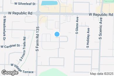 Map image of the property - 2984 W Swallow St