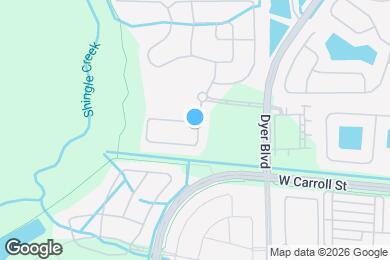 Map image of the property - 2600 San Simeon Way