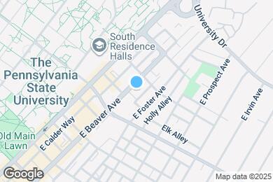 Map image of the property - 456 E Beaver Ave
