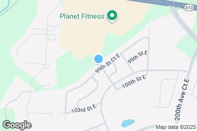 Map image of the property - 19512 99th St Ct E