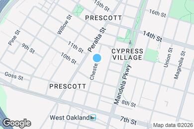 Map image of the property - 1010 Chester St