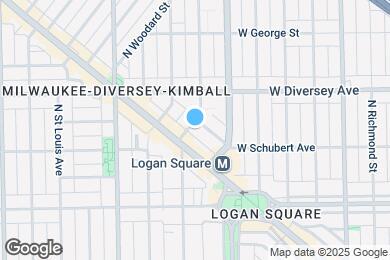 Map image of the property - 2717 N Sawyer Ave