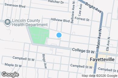 Map image of the property - 503 Edison St W