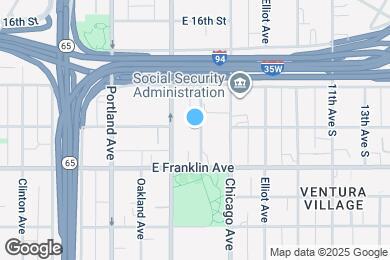 Map image of the property - 1900 Columbus Ave.