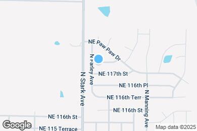 Map image of the property - 8807 NE 117th Terrace