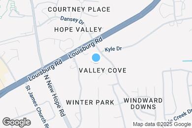 Map image of the property - 4424 Valley Cove Ct