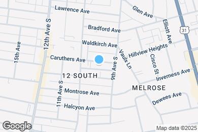 Map image of the property - 915B Caruthers Ave
