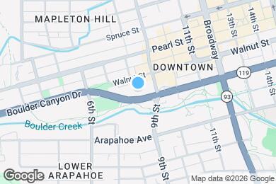 Map image of the property - 854 Walnut St