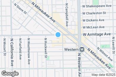 Map image of the property - Luxe Logan Square