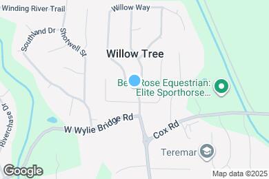 Map image of the property - 1601 Willow Way