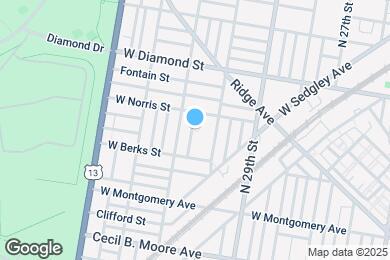 Map image of the property - 1941 N Stanley St