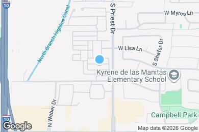 Map image of the property - 7059 W Stardust Dr