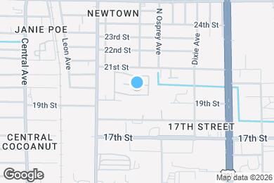 Map image of the property - Cypress Square Apartments
