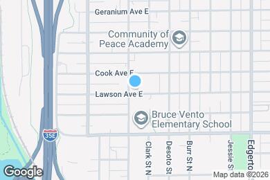 Map image of the property - 1022 Arkwright St N